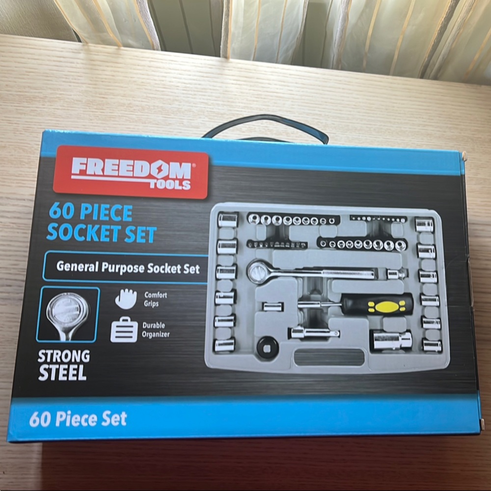 Freedom Tools 60 Piece Socket Set